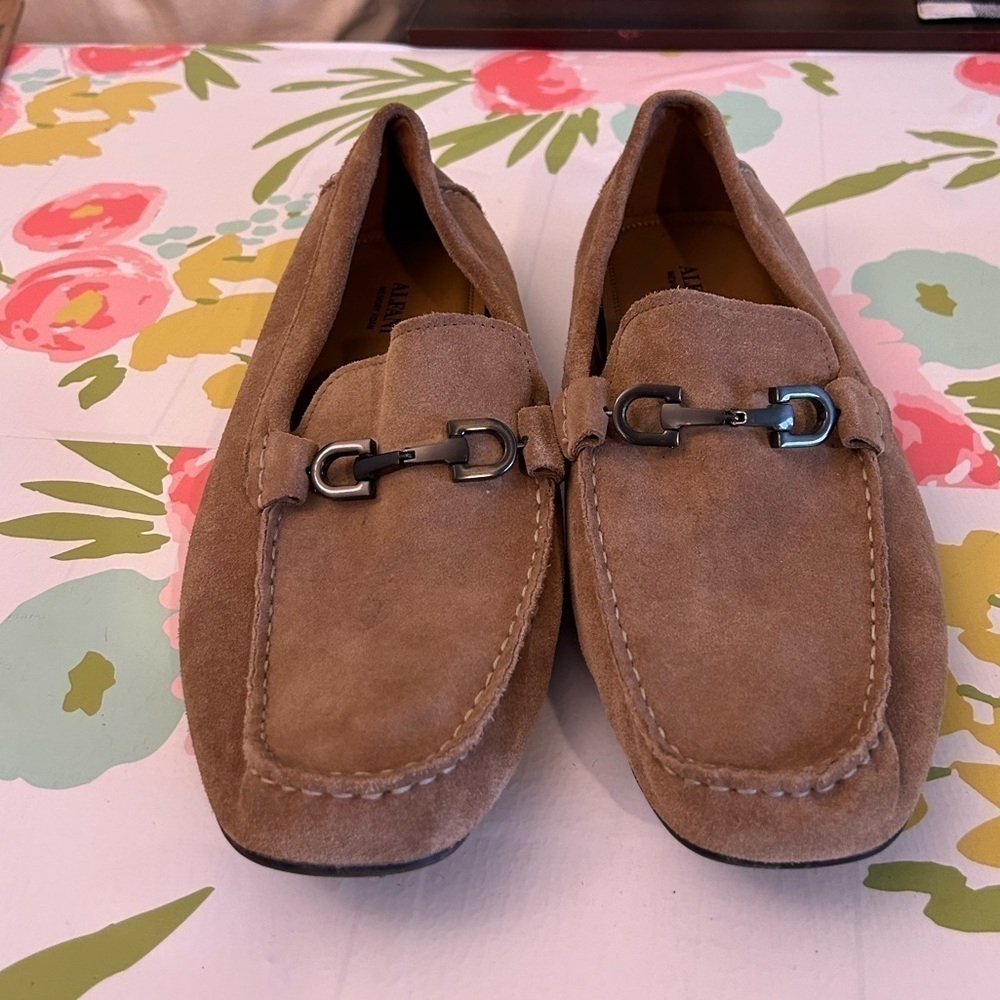 Alani, memory, foam, leather upper size 13, men's slip on Oxford